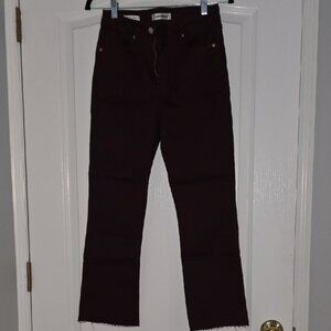 Vigoss Red Straight Leg Jeans Classic Denim